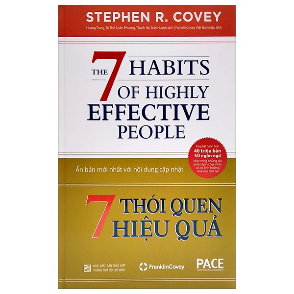 Sách 7 Thói Quen Hiệu Quả Stephen R Covey Sách 7 Thói Quen Hiệu Quả Stephen R Covey