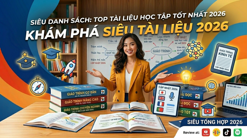 Top tài liệu học tập tốt nhất hiện nay